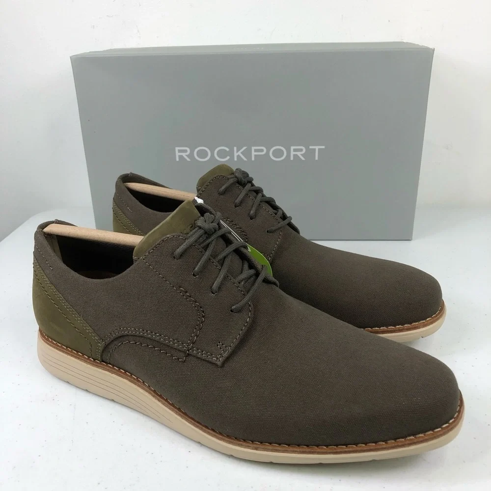 ROCKPORT Total Motion Sports Dress Canvas Shoes